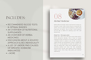 Hormone Ebook Canva Premade, a Presentation Template by Naturopath Hub (Thumbnail 5 of 9)