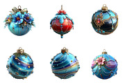minimalist christmas ornament clipar, an Illustration by CreationArt (Thumbnail 5 of 6)