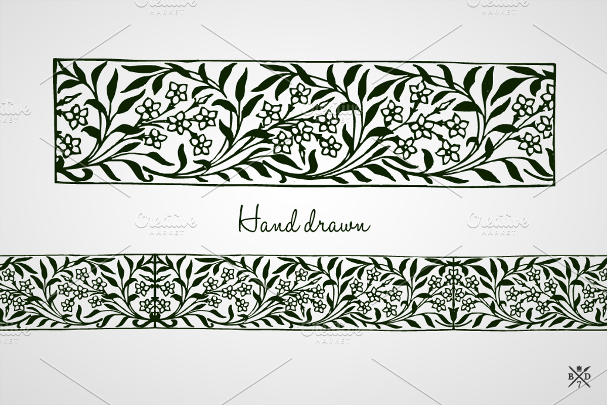 5 Decorative Borders preview 2