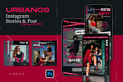 hype Instagram Template - Urbanos, a Social Media Template by Gibcreat (Thumbnail 1 of 4)