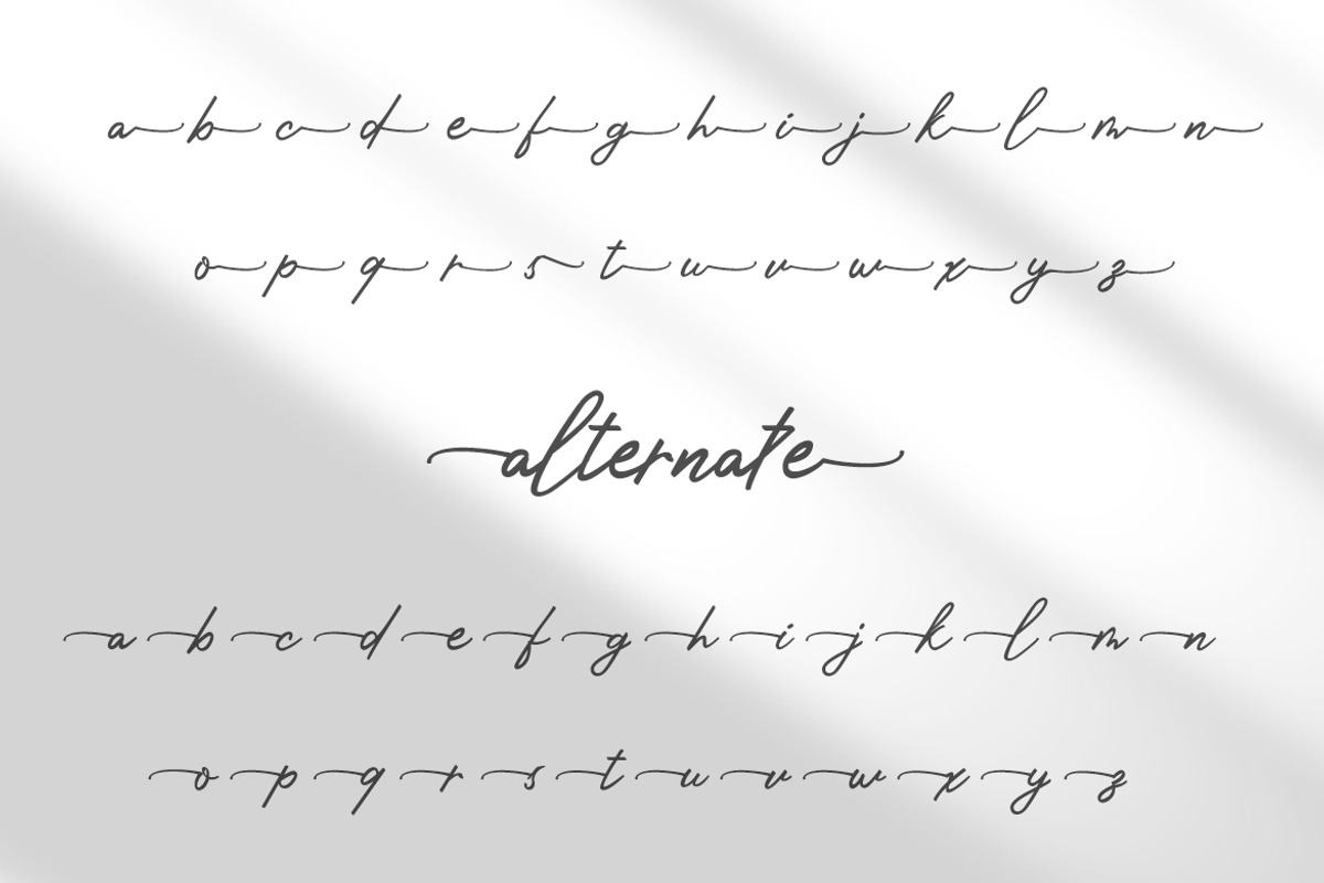 Sisteria Handwritten Signature, a Handwritten Font by UX Dummy (Photo 7 of 10)