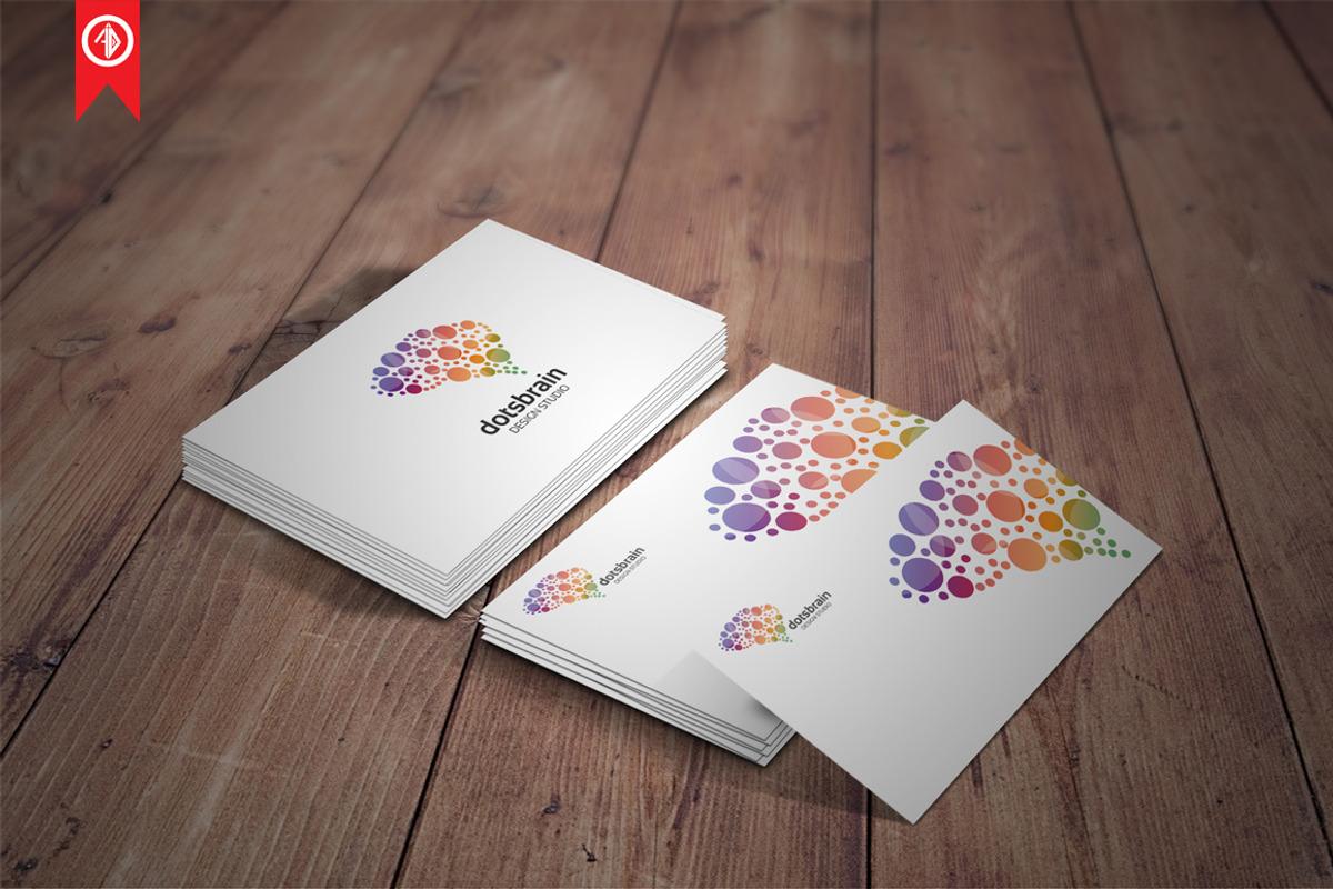Dots Brain / Creative - Logo Templat, a Branding & Logo Template by Artha Desain (Photo 4 of 6)