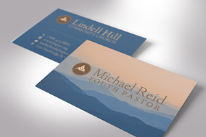 Church Business Card Photoshop