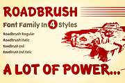 Roadbrush Hand Lettering, a Script Font by Kustomtype (Thumbnail 4 of 4)