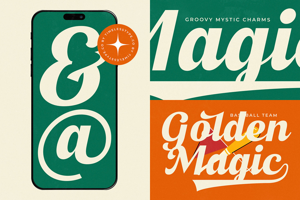 Magic Parade Modern Bold Script, a Script Font by timelesstype.co (Photo 9 of 20)