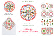 Christmas Nutcracker Medallion Set, a Decorative Illustration by LABFcreations (Thumbnail 4 of 4)