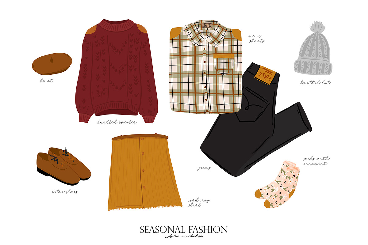 FOUR SEASONS BUNDLE, an Object Graphic by Ruslana Lubenets (Photo 29 of 52)