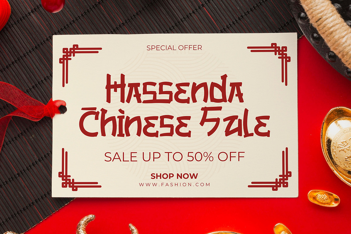 Hangzhou - Modern Chinese Font, a Handwritten Font by Inviline.co (Photo 10 of 12)