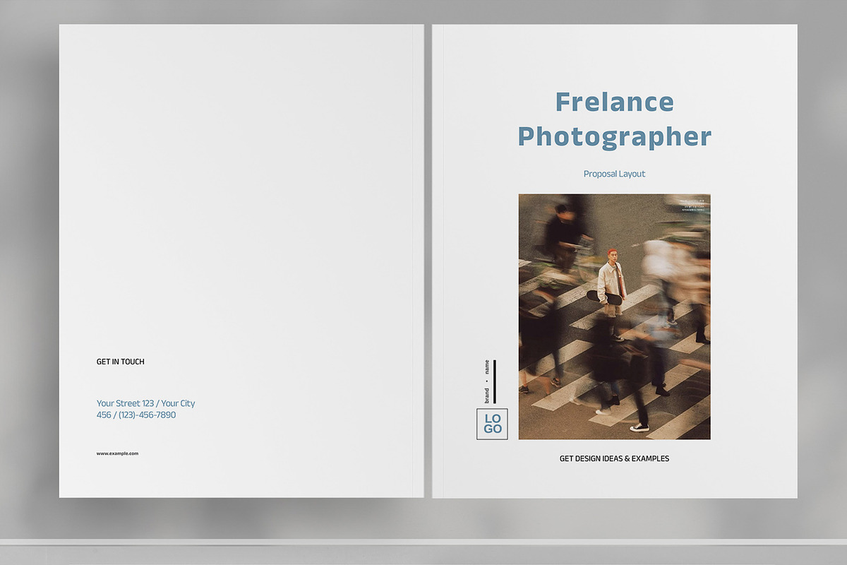Freelance Photographer Proposal, a Brochure Template by Boris Cupac (Photo 2 of 7)
