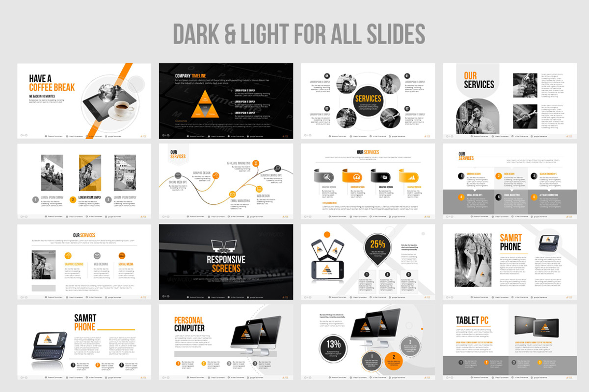 PowerPoint Presentation Template, a Presentation Template by ContestDesign (Photo 7 of 10)