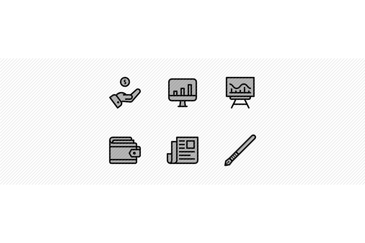 Business & Finance Icons, an Icon by Jinro (Photo 14 of 18)