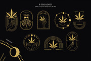 CANNABIS / MARIJUANA BUNDLE, a Decorative Illustration by Elena_Sedova (Thumbnail 22 of 30)