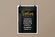 Sathin, a Script Font by Pustudio (Thumbnail 4 of 7)