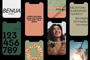 Benua Grotesque TypeFamily + Italic, a Serif Font by Jehoo Creative (Thumbnail 11 of 12)