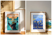 Travel posters. Part 7., an Illustration by Red Monkey (Thumbnail 12 of 14)