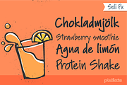 Soli Px, a Script Font by Letradora (Thumbnail 3 of 6)