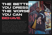 Threat Bold & Expanded Sans Serif, a Sans Serif Font by Ronny Studio (Thumbnail 2 of 9)