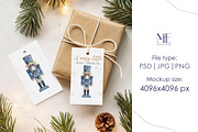Elegant Holiday Gift Tag Mock up, a Mockup by Mie Mockup Studio (Thumbnail 7 of 7)
