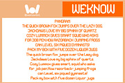 Comic Sons font, a Sans Serif Font by weknow (Thumbnail 6 of 8)
