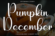 Pumpkin December, a Handwritten Font by FreshTypeINK (Thumbnail 1 of 8)