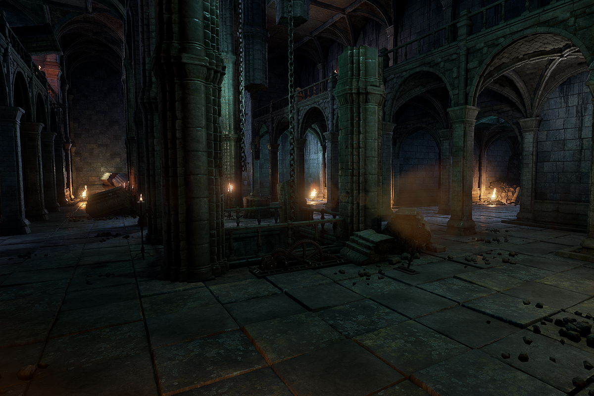 Fantasy Dungeon, an Architecture 3D Model by SilverTM (Photo 7 of 9)