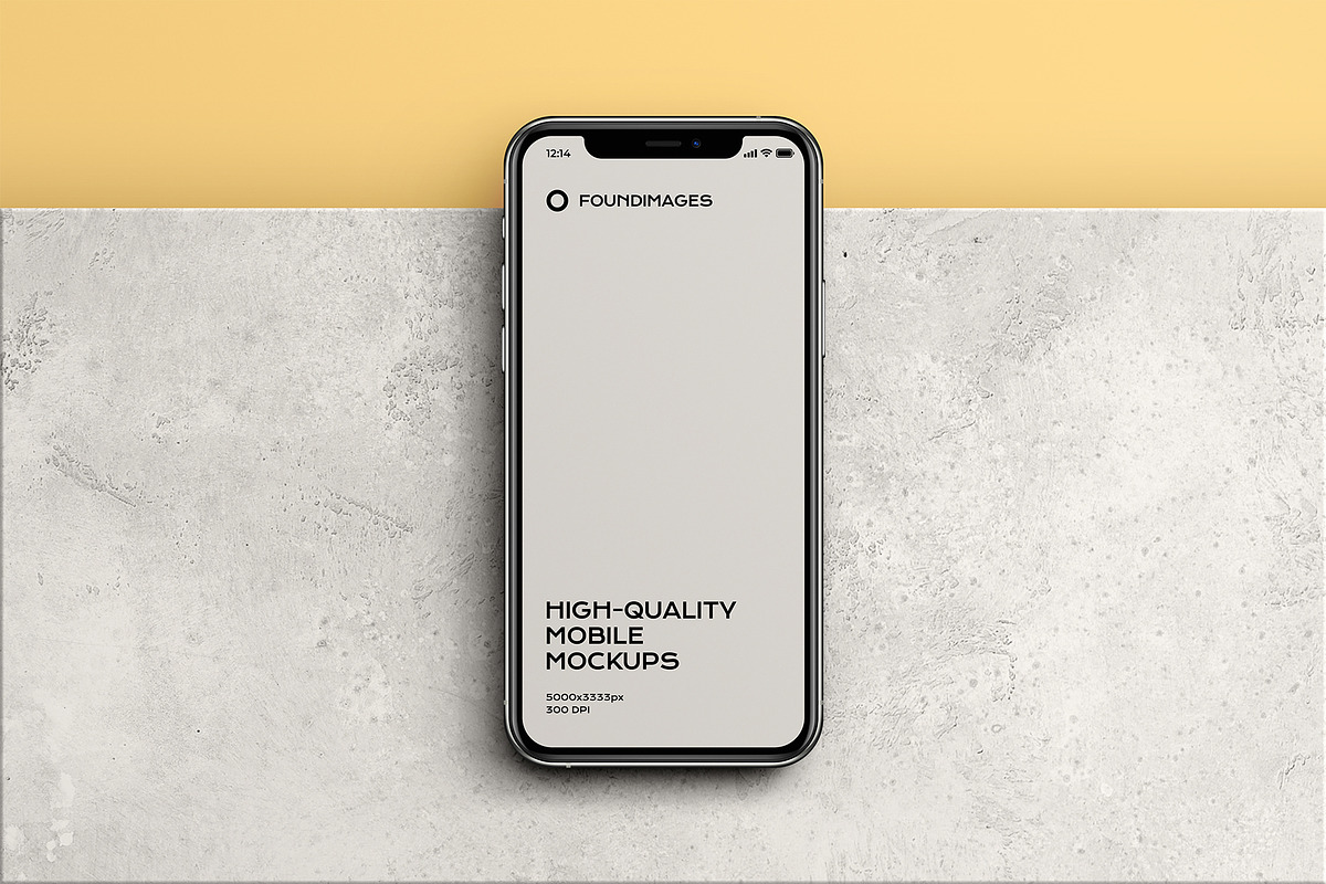 72 iphone device mockup bundle, an iPhone Mockup by FoundImages (Photo 26 of 84)