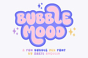 Bubble Mood - Fun Bubble Mix Font, a Handwritten Font by SaktiAvellin (Thumbnail 1 of 8)
