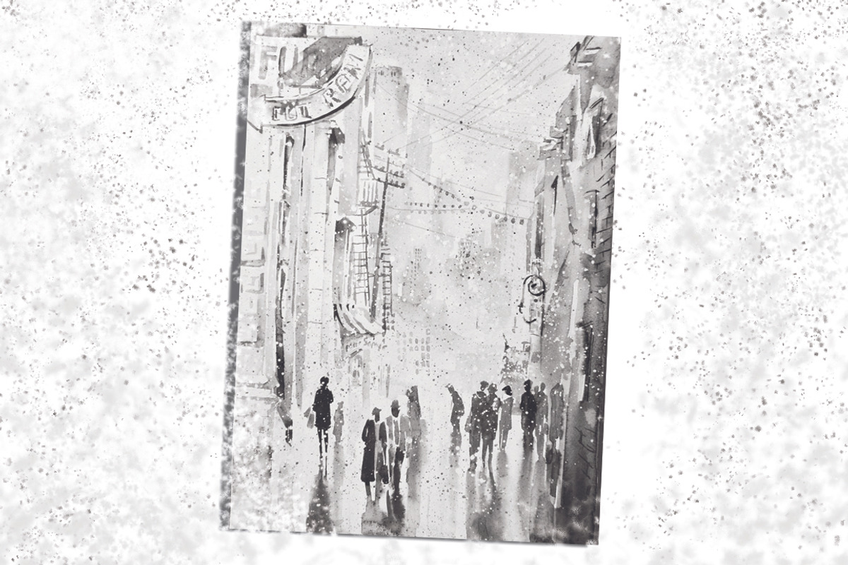 Winter mood, an Illustration by Elizaveta (Photo 3 of 4)