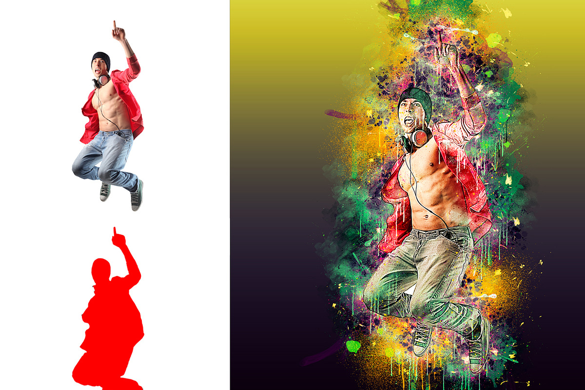 Abstract Painting Action 2, an Action Add-On by MRI STUDIO (Photo 8 of 10)