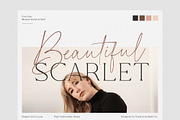 Beautiful Scarlet - Modern Font Duo, a Serif Font by TropicalSunlightCo. (Thumbnail 1 of 11)