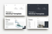 Design Minimal Presentation Template, a Presentation Template by Fit-tee (Thumbnail 3 of 8)