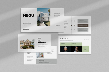 Negu : Real Estate Google Slides, a Presentation Template by Punkl Camp