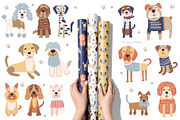 Cool Dogs Bundle. Graphics, Patterns, an Animal Illustration by DearLetters (Thumbnail 7 of 16)
