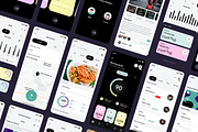 FlexTrack - Fitness App UI Kit, an UI Kit Template by floxui (Thumbnail 6 of 8)