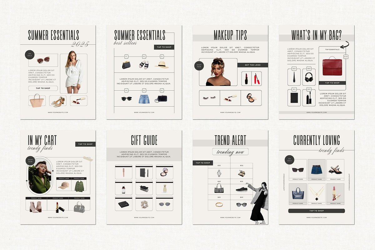 Fashion Blogger LTK Template, a Social Media Template by Deb Creative Studio (Photo 5 of 10)