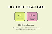 SEO Report Business Keynote, a Presentation Template by Loin Studio (Thumbnail 2 of 4)