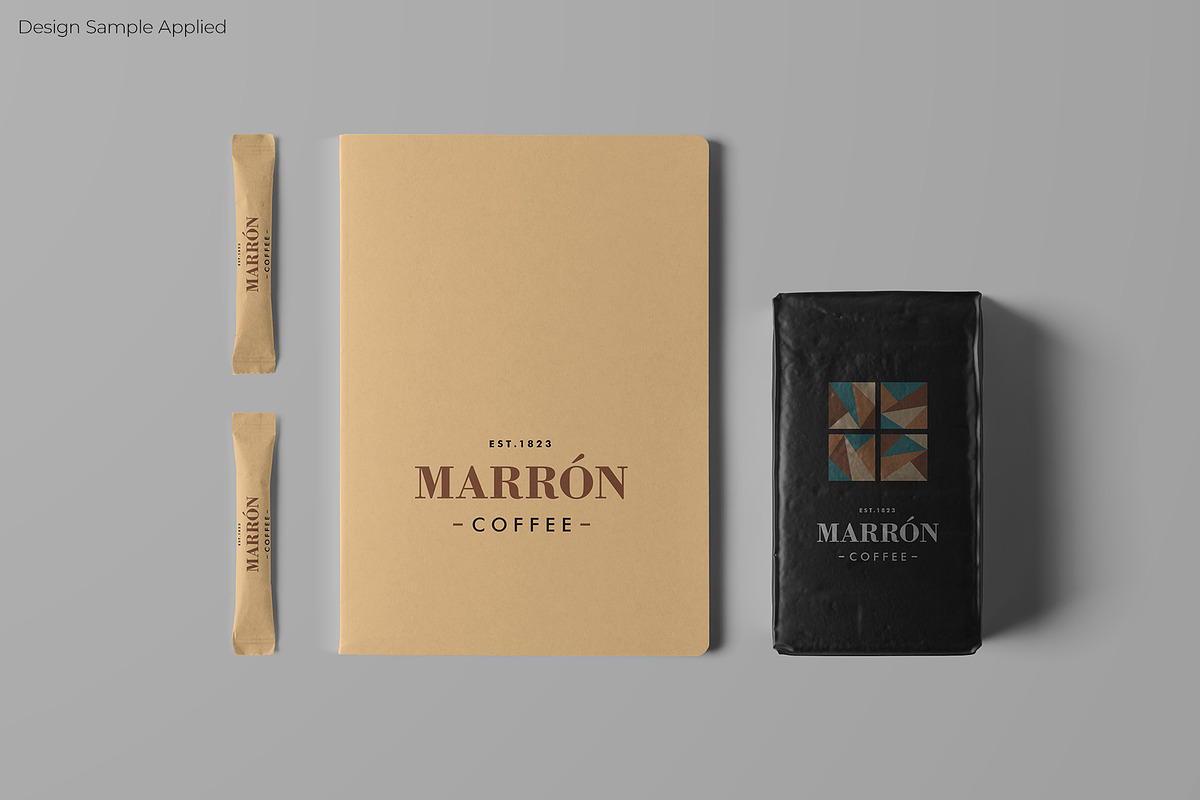 Coffee Branding Stationery Mockup, a Packaging Mockup by AY Mock-Ups (Photo 12 of 12)