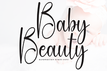 Baby Beauty | Script Font