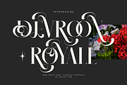 Devroon Royale, a Serif Font by zaaintype (Thumbnail 1 of 11)