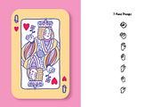 Whimsy Playing Cards for Procreate, a Brush Add-On by Pencil Twist (Thumbnail 7 of 11)