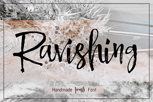 Ravishing Brush Font