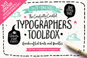 The Typographer's Toolbox, a Handwritten Font by Nicky Laatz (Thumbnail 1 of 5)