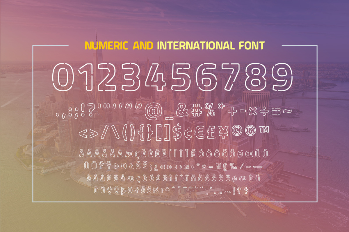 Mexican Grape Display Font preview 8