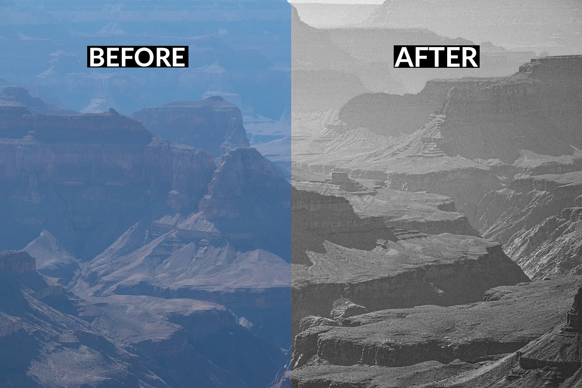 Lightroom Presets: Black & White preview 6