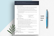 Resume Templates Docs, Word, & Pages, a Resume Template by Career Canvas (Thumbnail 2 of 11)