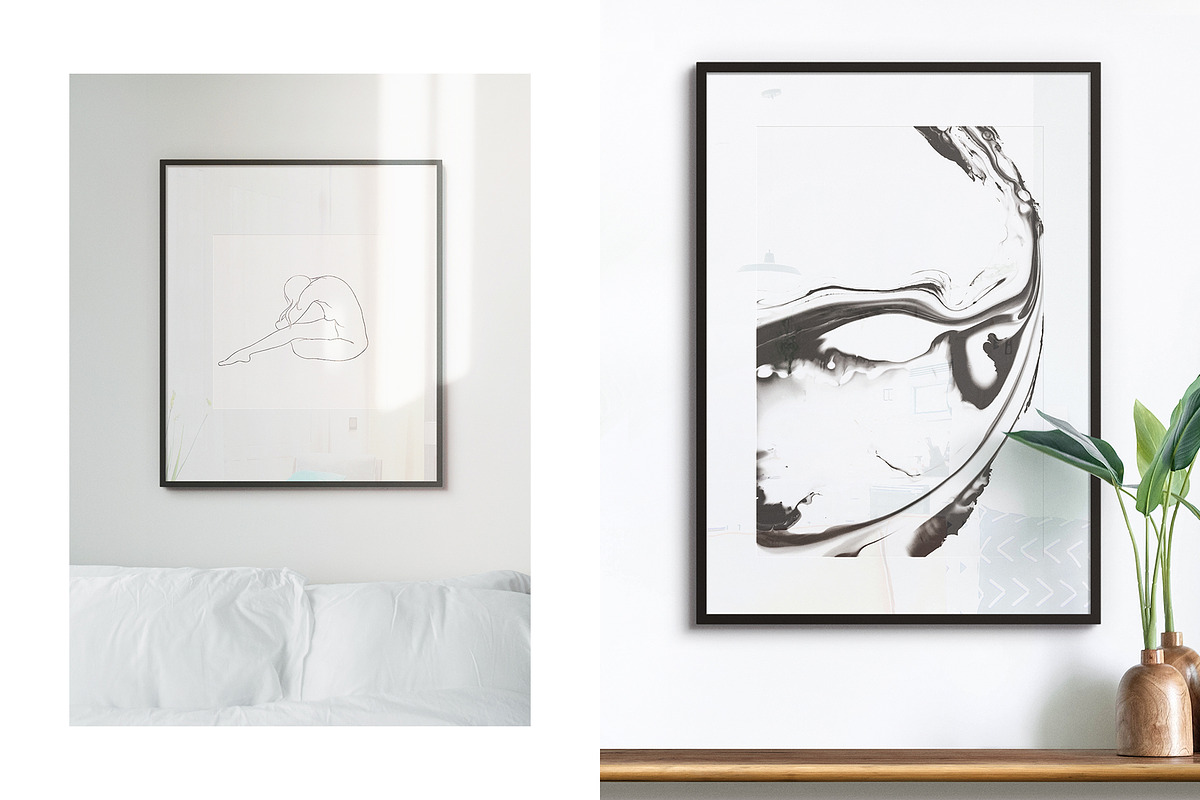 Minimal Frame Mockup Template Bundle, a Product Mockup by FoundImages (Photo 13 of 27)