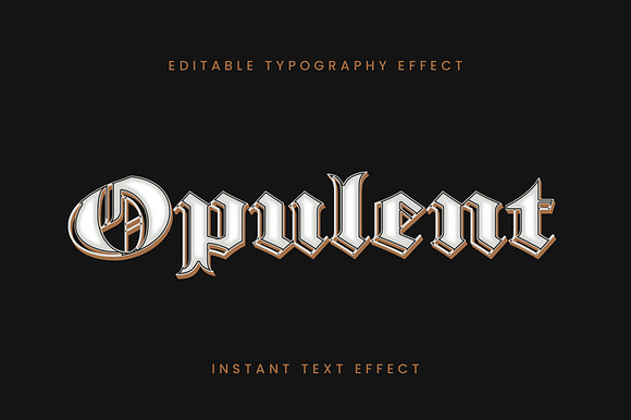 Gothic Ornament Elegant Text Effect preview 3