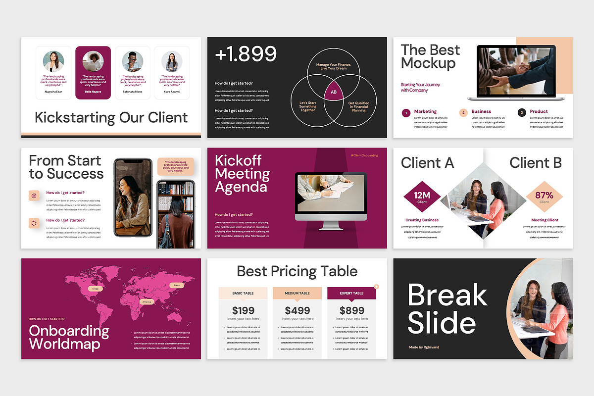 Client Onboarding Powerpoint, a Presentation Template by rgbryand (Photo 4 of 7)