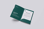 Folder Mockup Bundle Set, an Advertising Mockup by Rielismee (Thumbnail 2 of 5)