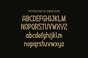 Gudro - Modern Font, a Sans Serif Font by lelevien (Thumbnail 2 of 4)